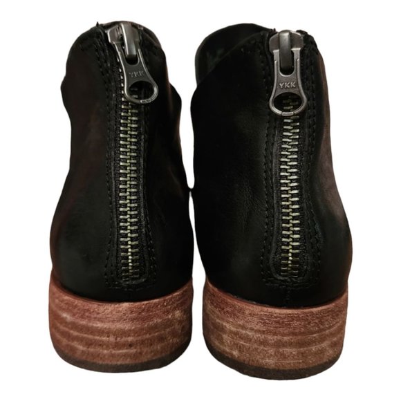 Kork-Ease Black Soft Leather Ryder Booties Women's Size 7 - Picture 6 of 9